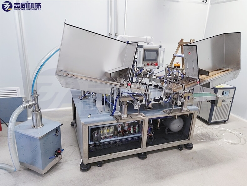 Tube Filler And Sealer Machine