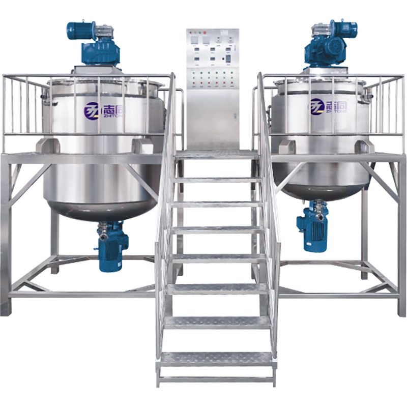 emulsifying mixer pou chanpou melanje machin ak savon ak fabrikasyon detèjan