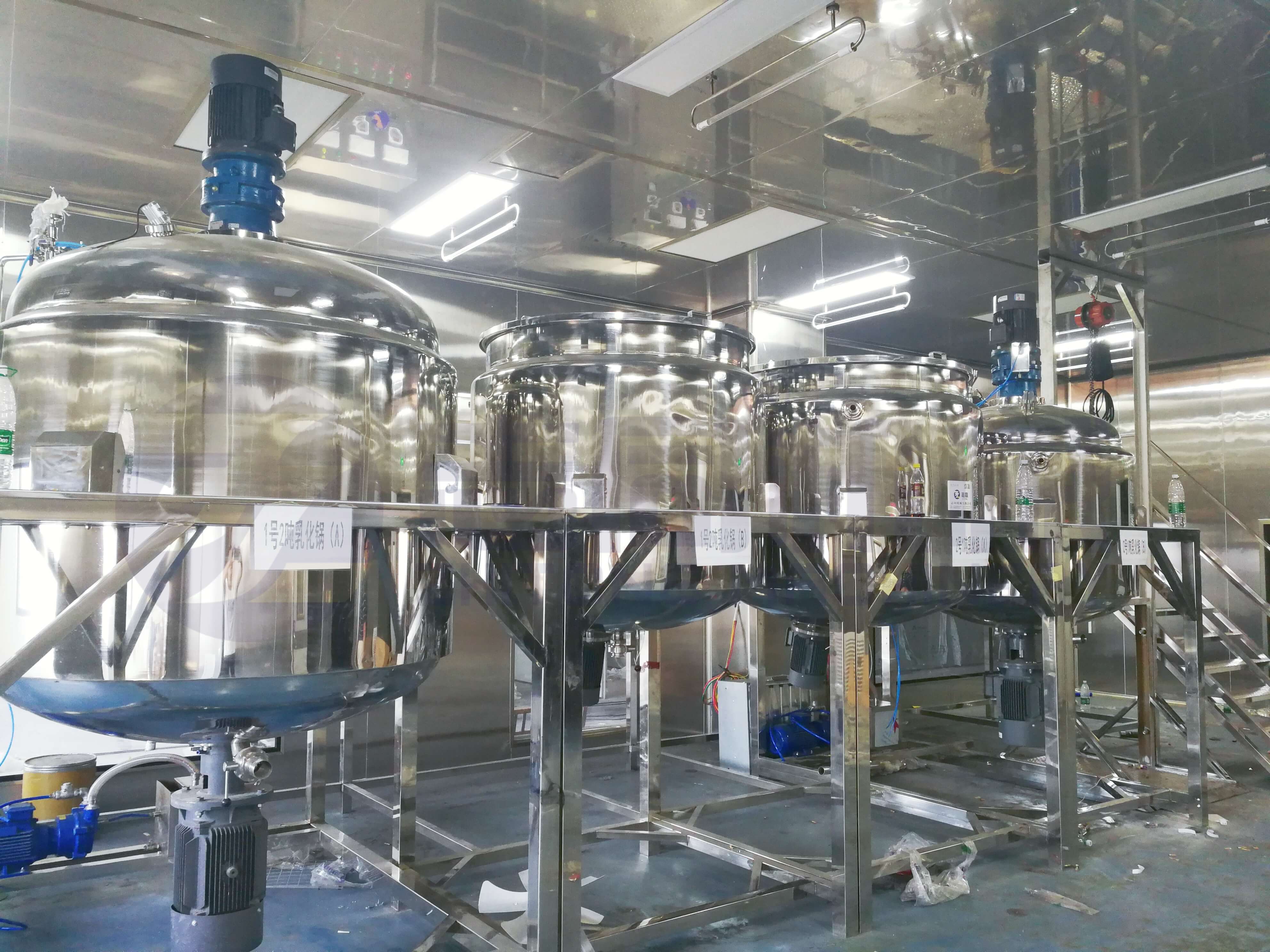 rhuab stainless hlau mixing tank