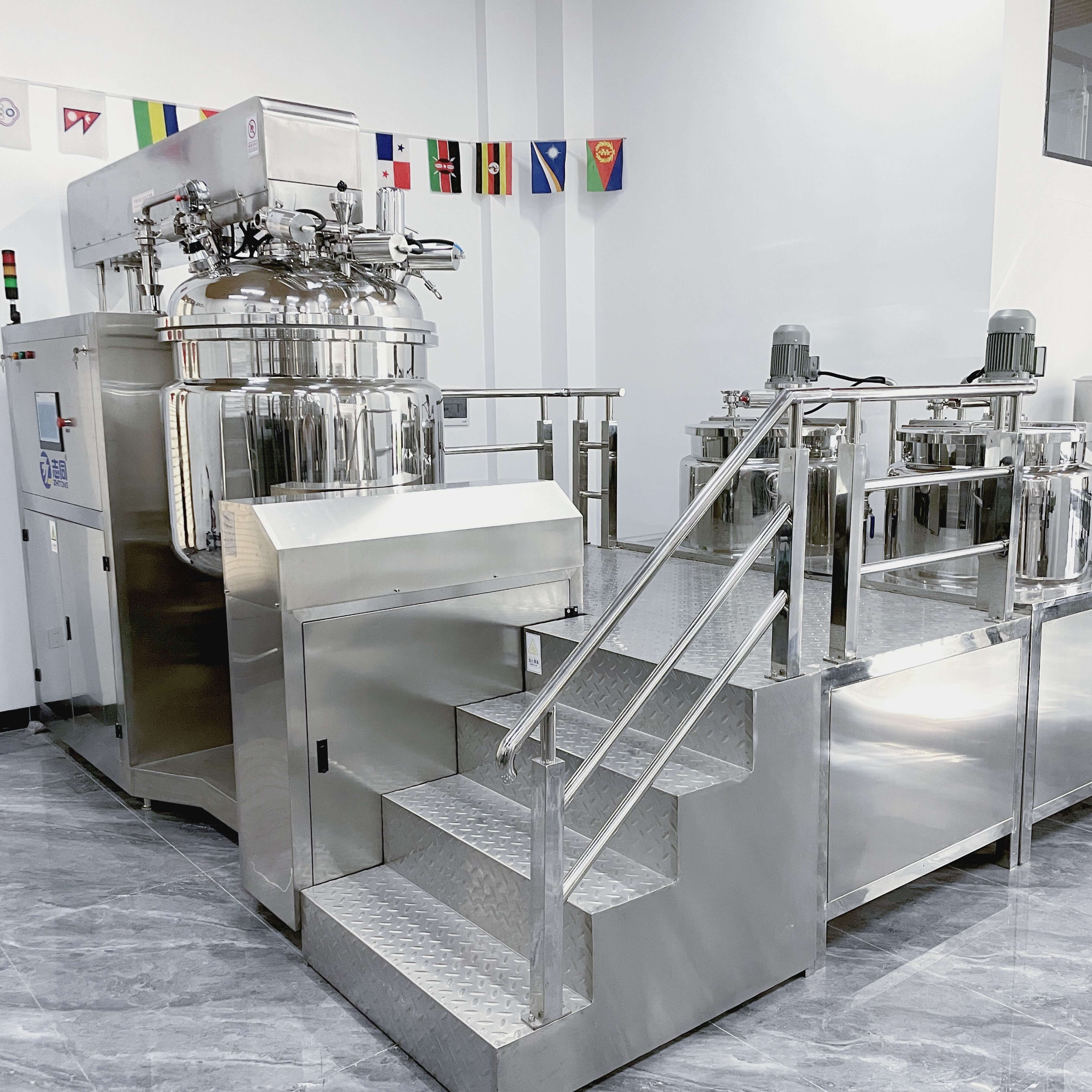 China Vakuum Homogenisator Mixer Maschinn