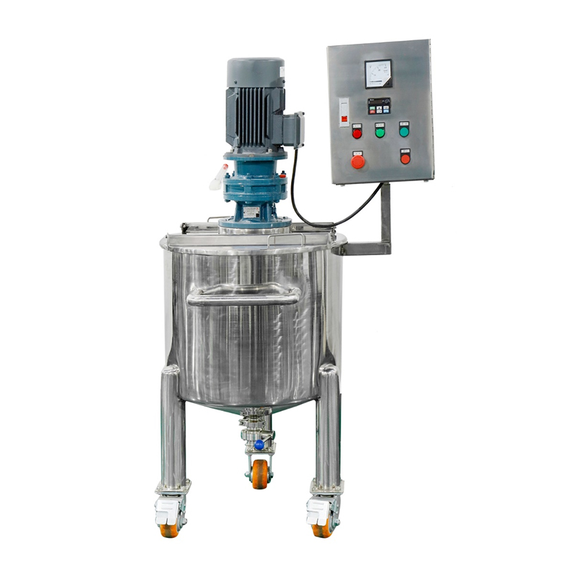 ss tank with stirrer for liquid soap mixing machine